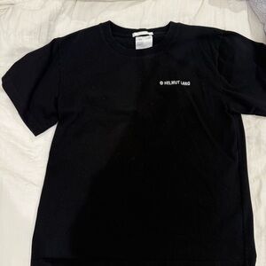 Helmut Lang Black Logo T-Shirt